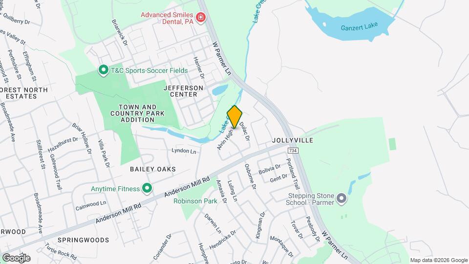 8416 Alvin High Ln Map and Location Details