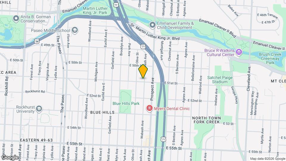 2420 E 51st St Map and Location Details