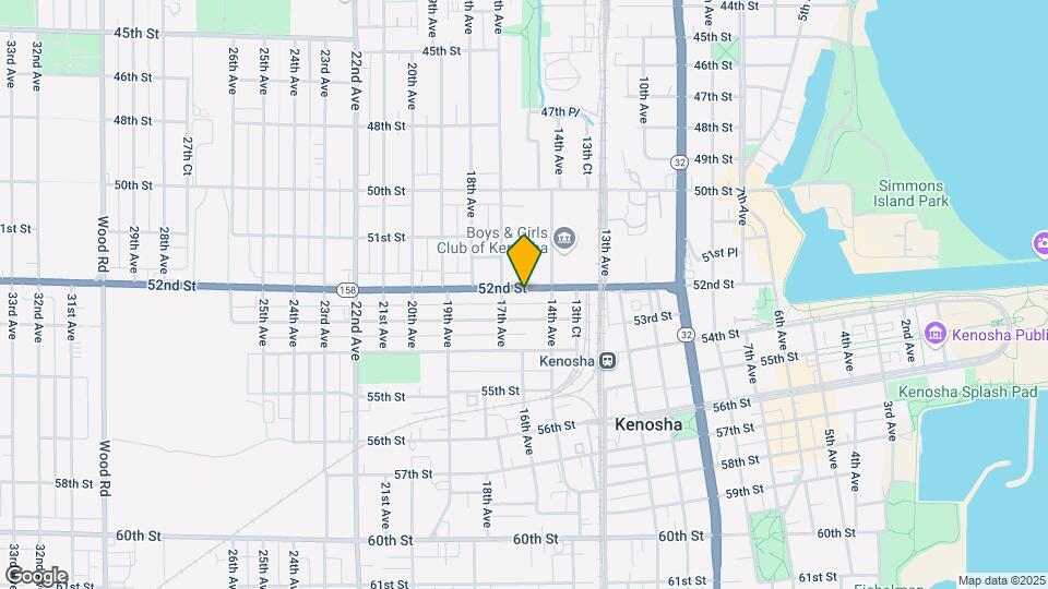 1611 52nd St Mapa y Detalles de la Ubicación