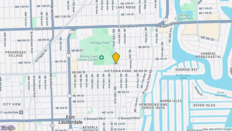 622 NE 14th Ave Mapa y Detalles de la Ubicación