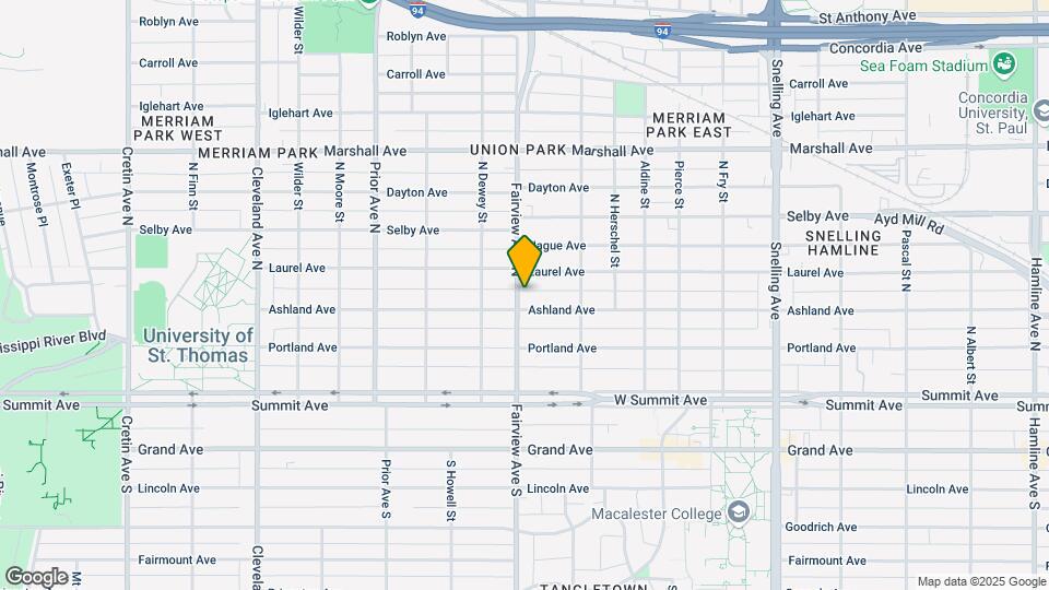 100 Fairview Ave N Map and Location Details