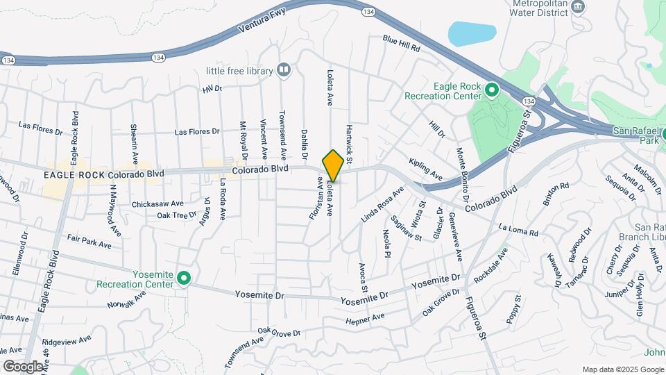 5046 Loleta Ave, Unit 5046 Map and Location Details