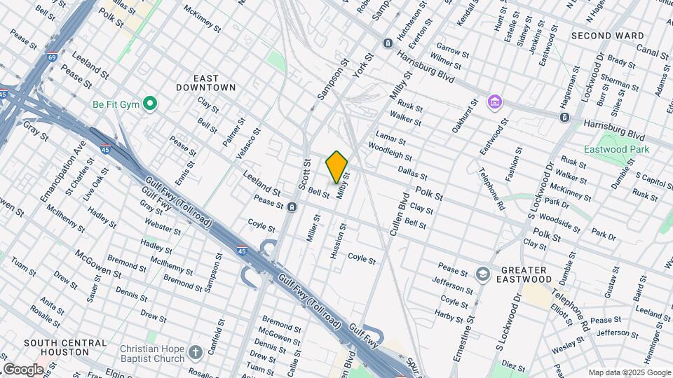 1410 Milby St Map and Location Details