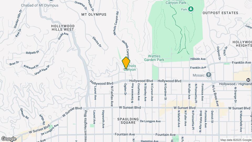 7801 Hillside Ave Mapa y Detalles de la Ubicación
