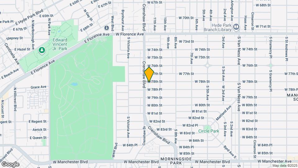 3316 W 78th St Map and Location Details