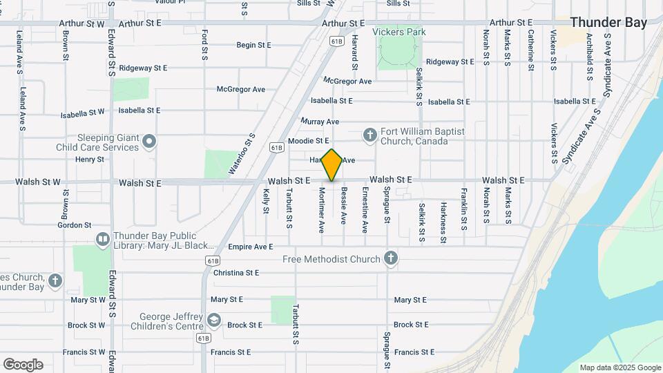 1854 Walsh St E Map and Location Details