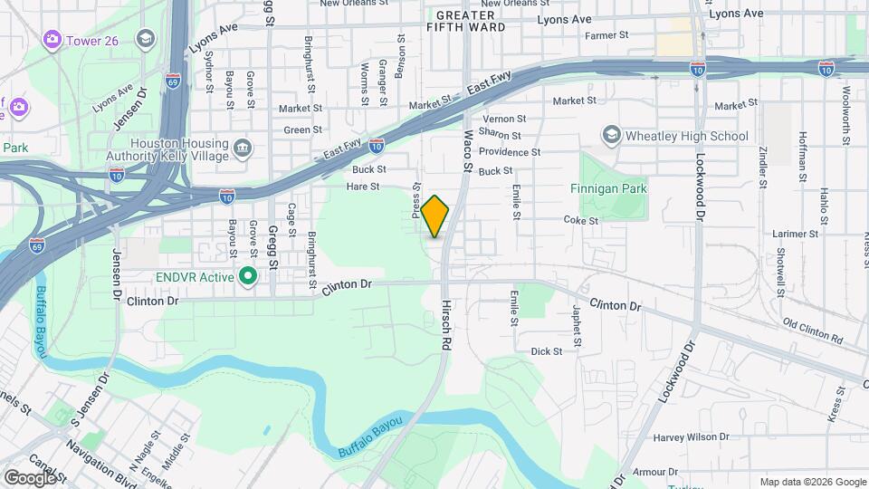 4205 Cline St Map and Location Details
