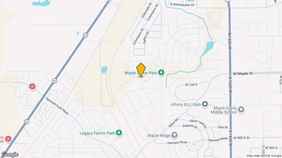 107 S Moonlit Rd, Unit High-end Basement Apt Map and Location Details