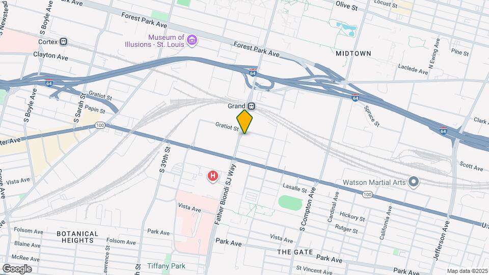 The Edwin on Grand Mapa y Detalles de la Ubicación