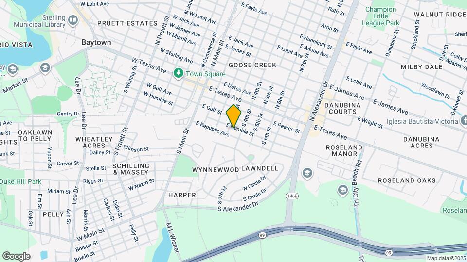 305 E Humble St Map and Location Details