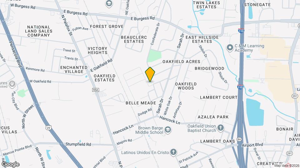 417 Monarch Ln Map and Location Details