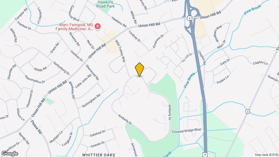 180 Amberly Dr, Unit 180c Map and Location Details