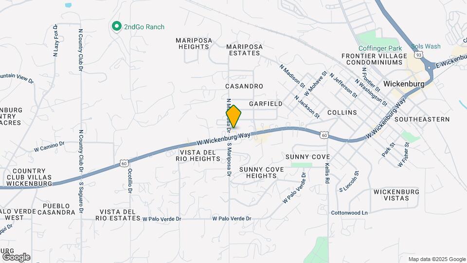 784 W Wickenburg Way Map and Location Details