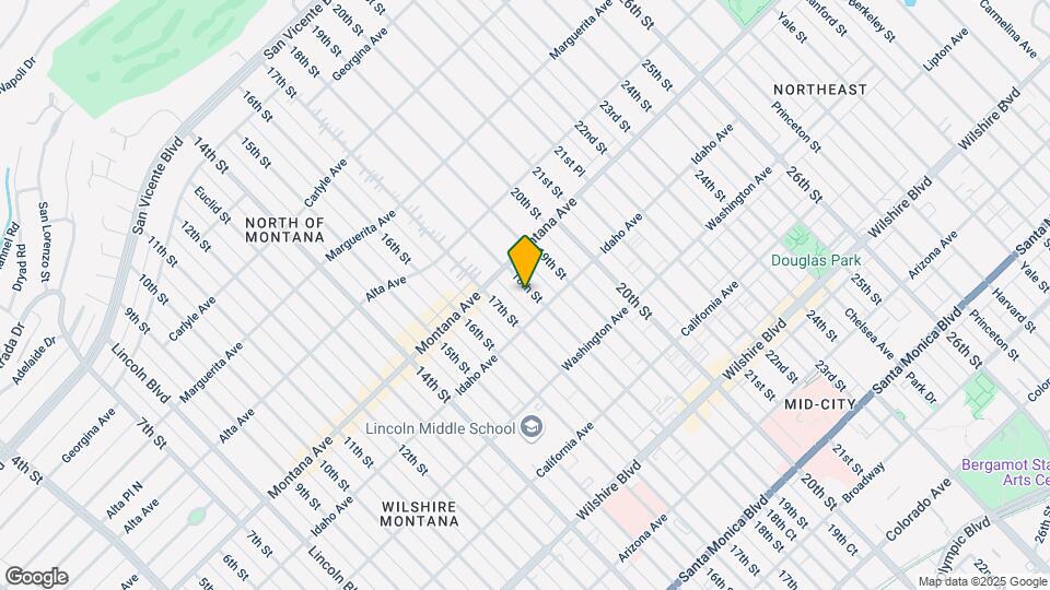 840 18th St Map and Location Details