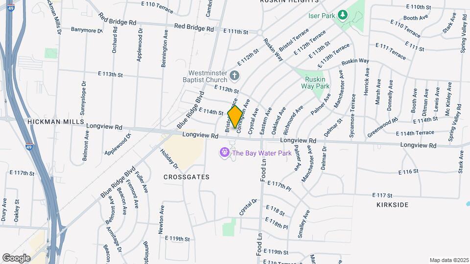 11414 Corrington Ave Map and Location Details