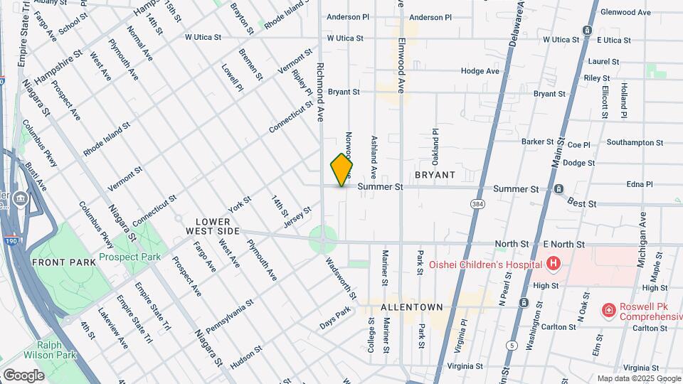 328 Summer St Map and Location Details
