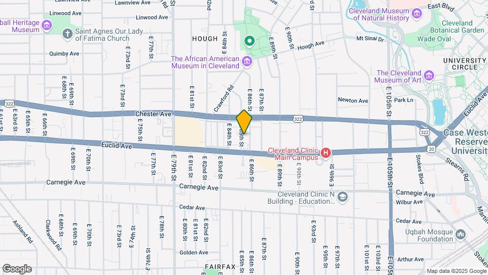 1959 E 85th St Map and Location Details