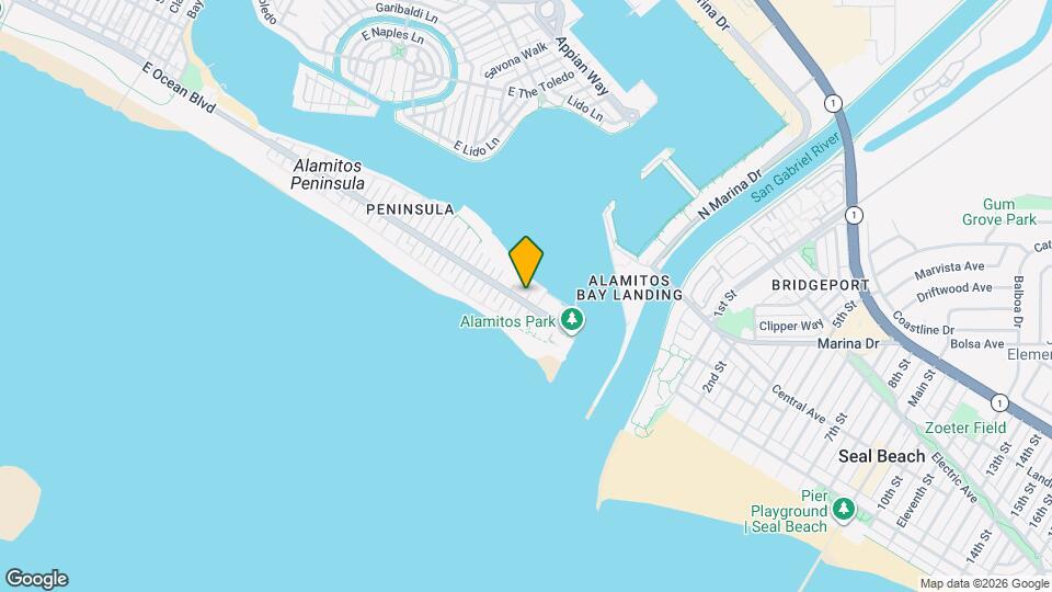 6821 E Ocean Blvd Mapa y Detalles de la Ubicación