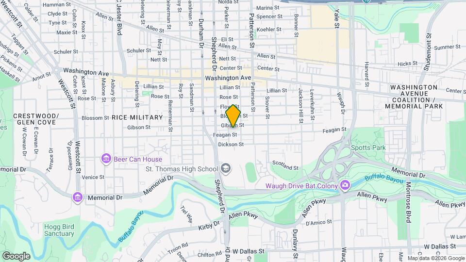 408 Parker St Map and Location Details