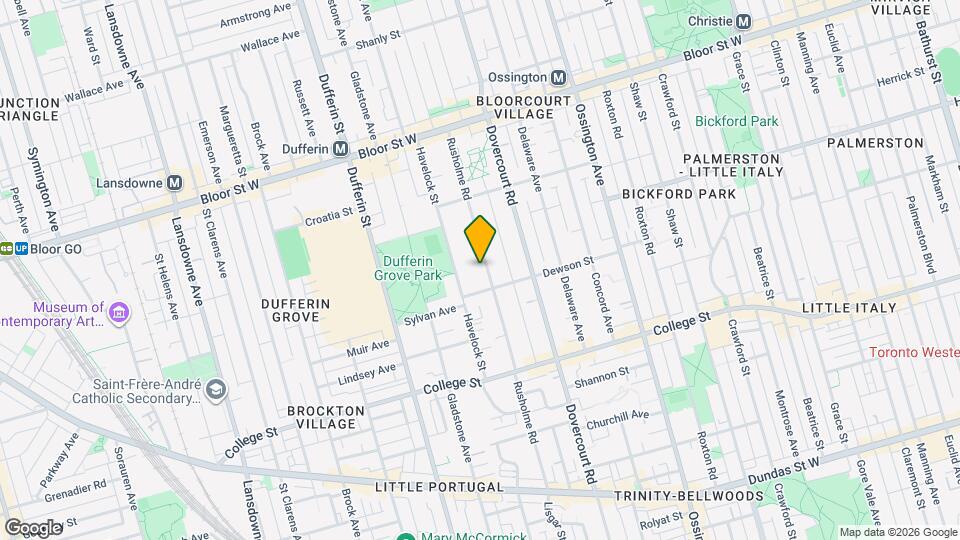 218 Rusholme Rd Map and Location Details