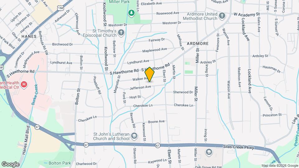 2363 Jefferson Ave Mapa y Detalles de la Ubicación