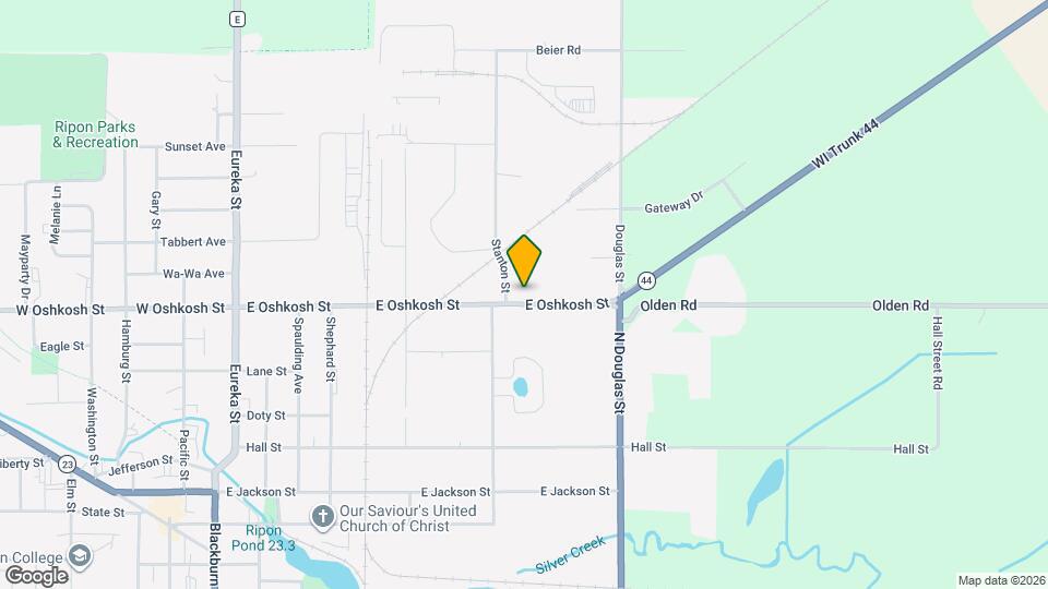 634 E Oshkosh St Mapa y Detalles de la Ubicación