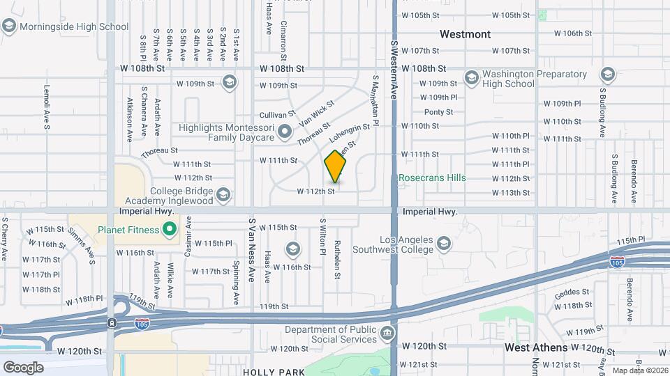 11167 Ruthelen St Map and Location Details