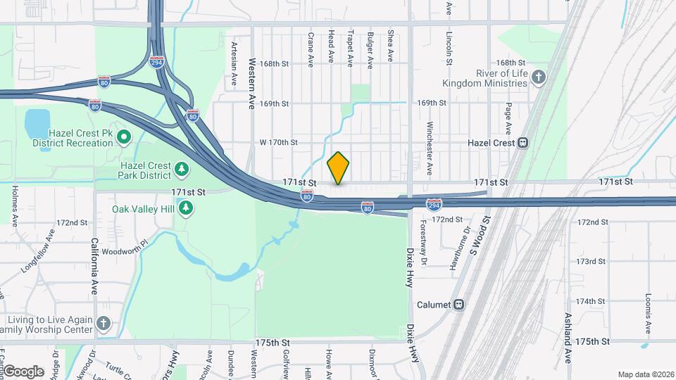 2173 171st St Map and Location Details