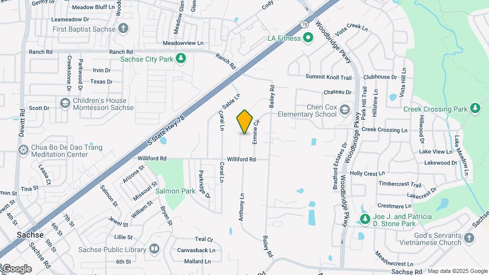 6806 Vicuna Cir Map and Location Details