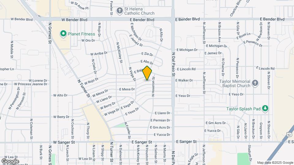 512 E Mesa Dr Map and Location Details