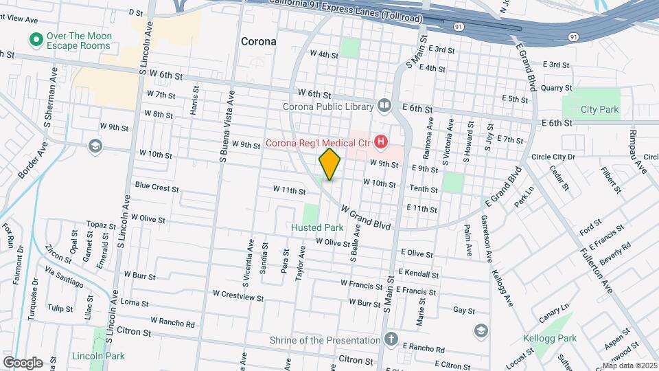 1101 S Merrill St Mapa y Detalles de la Ubicación