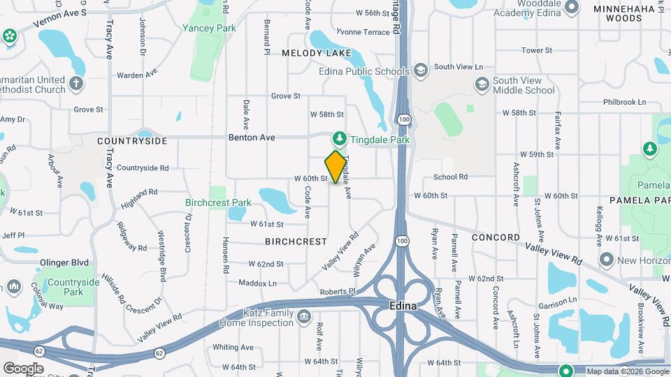 6005 Birchcrest Dr Mapa y Detalles de la Ubicación