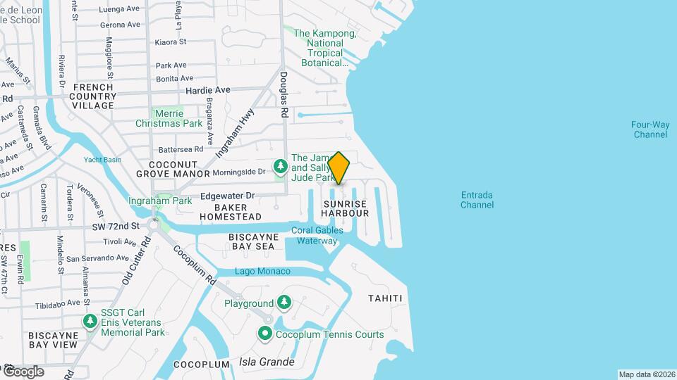 6832 Sunrise Ct Map and Location Details