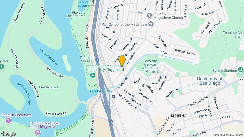 1324 Knoxville St Map and Location Details