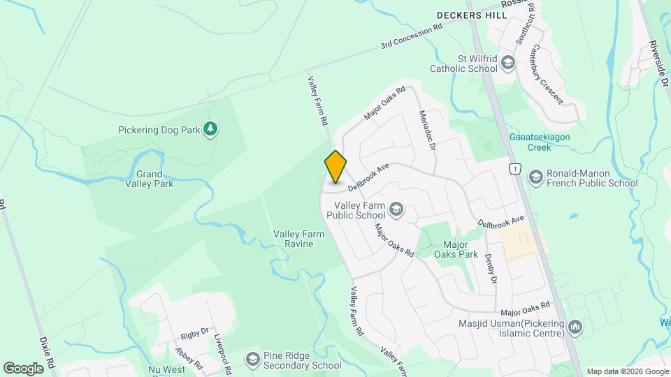 1556 Dellbrook Ave Map and Location Details