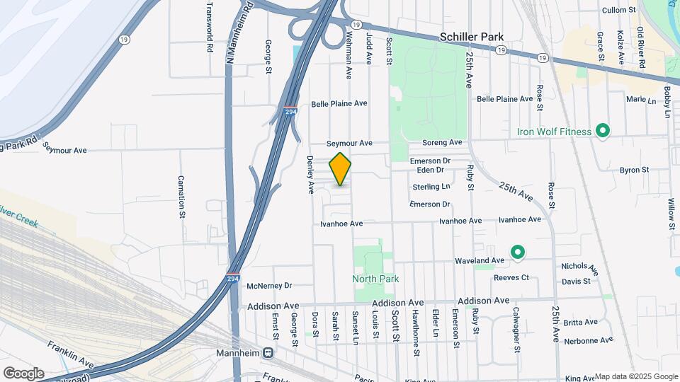 3900 Wehrman Ave Map and Location Details