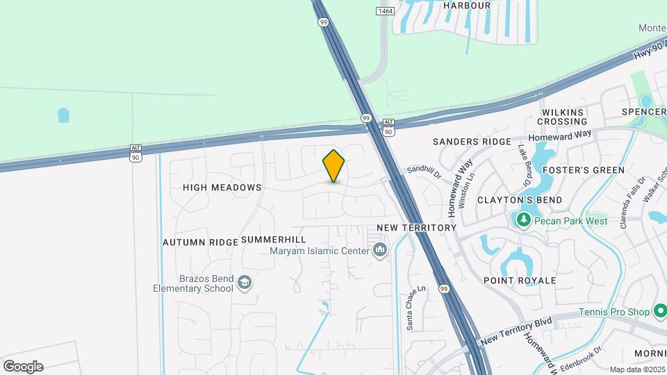 4611 Silverlake Dr Map and Location Details