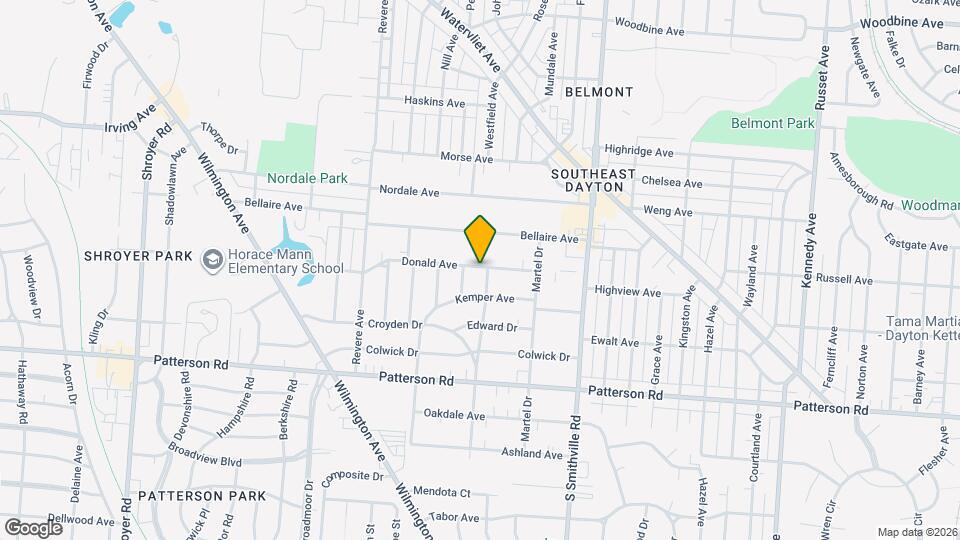 2801 Kenmore Ave Map and Location Details