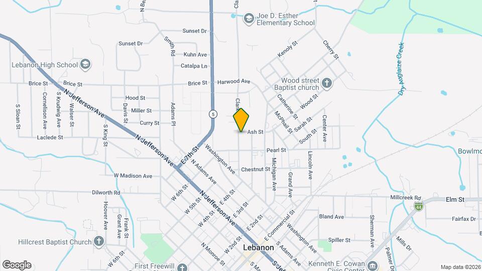 490 Clark Ave Map and Location Details