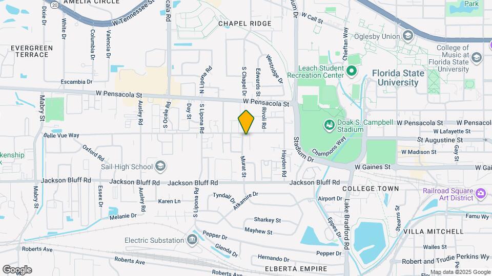 1775 Belle Vue Way Map and Location Details