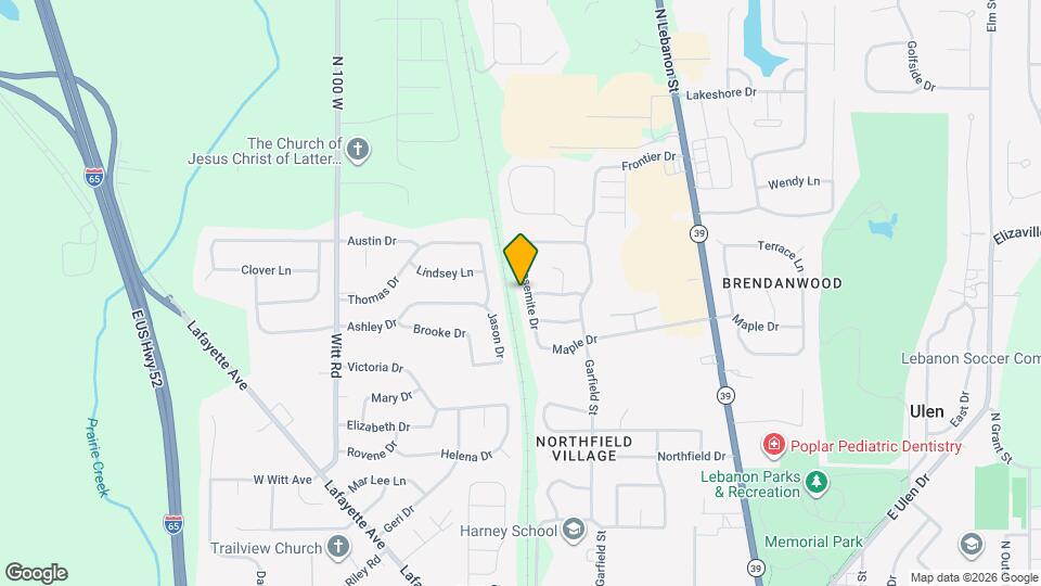 2102 Yosemite Dr Map and Location Details