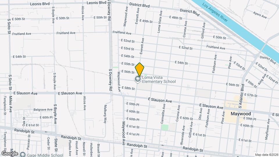 5618-28/S Everett St. Map and Location Details