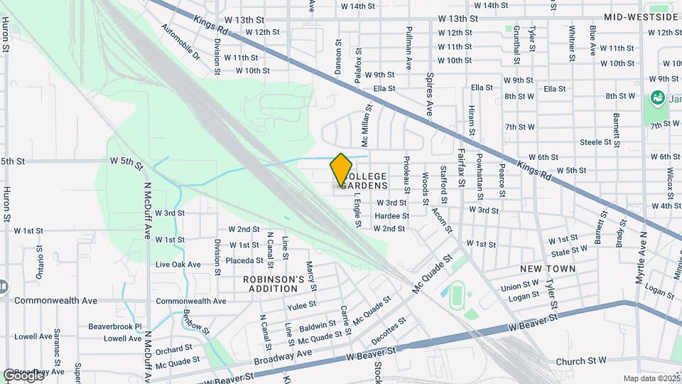 1991 W 4th St Mapa y Detalles de la Ubicación