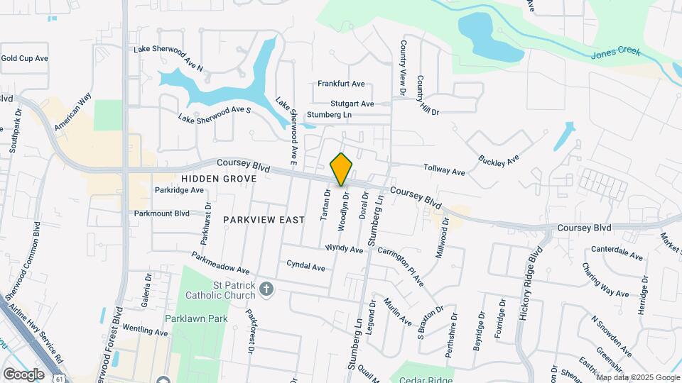 4514 Woodlyn Dr Map and Location Details
