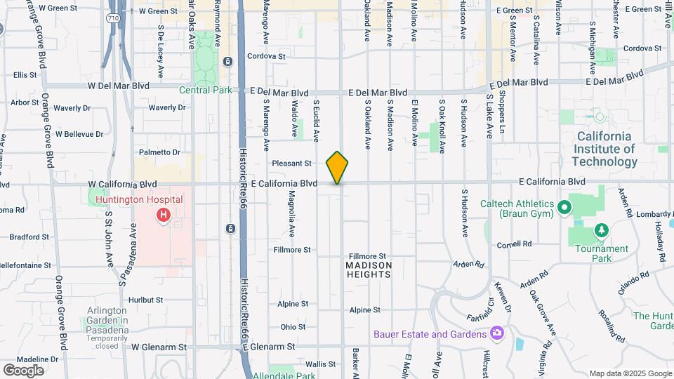 400 California Blvd Map and Location Details