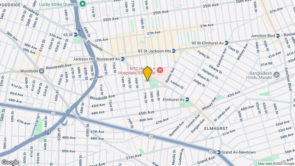 41-50-50 78th St Map and Location Details