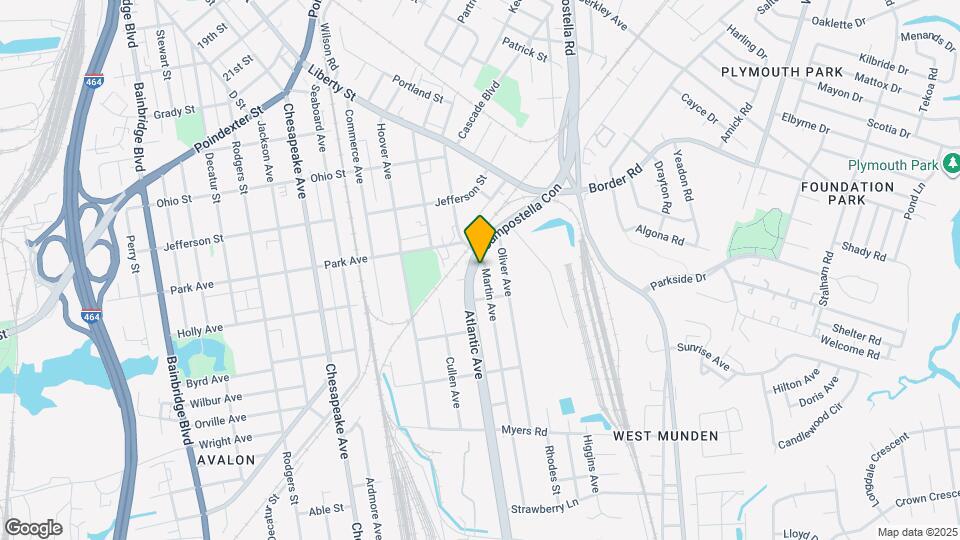 1409 Martin Ave Map and Location Details