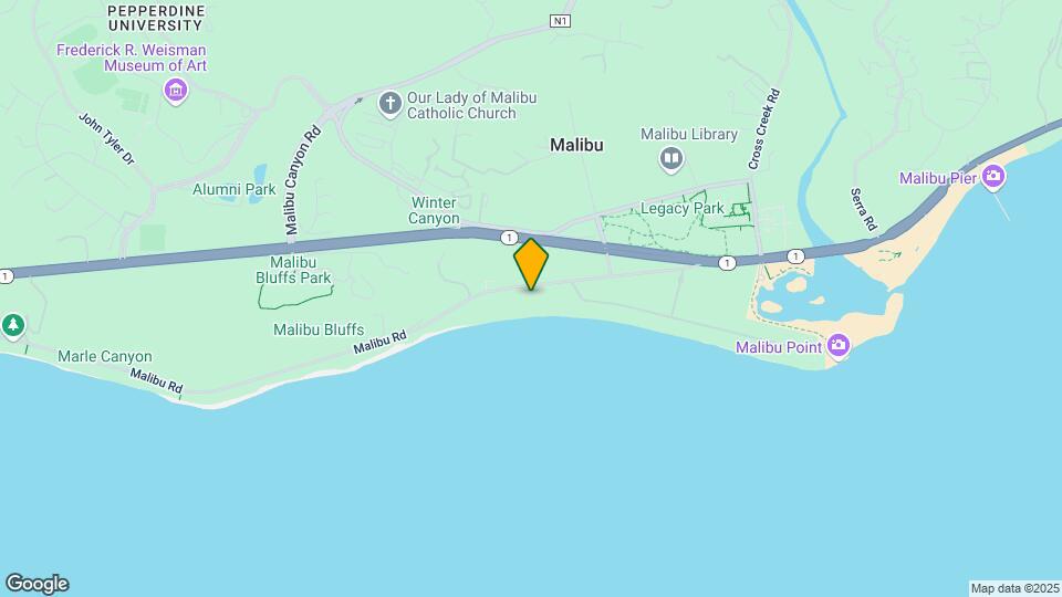 23812 Malibu Rd Map and Location Details