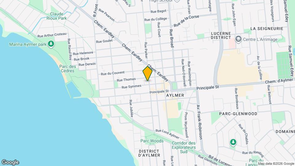 47 Symmes Rue Map and Location Details