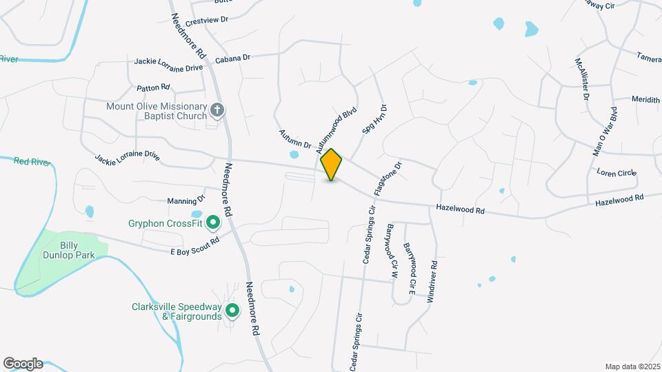 1756 Hazelwood Rd Map and Location Details